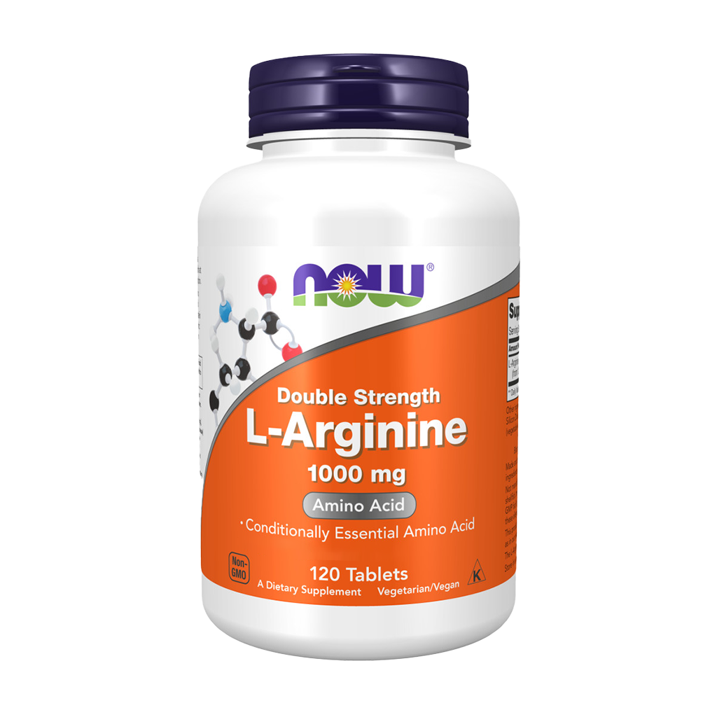 now foods l arginin 1000 mg forstadie til nitrogenoxid 120 tabletter front end