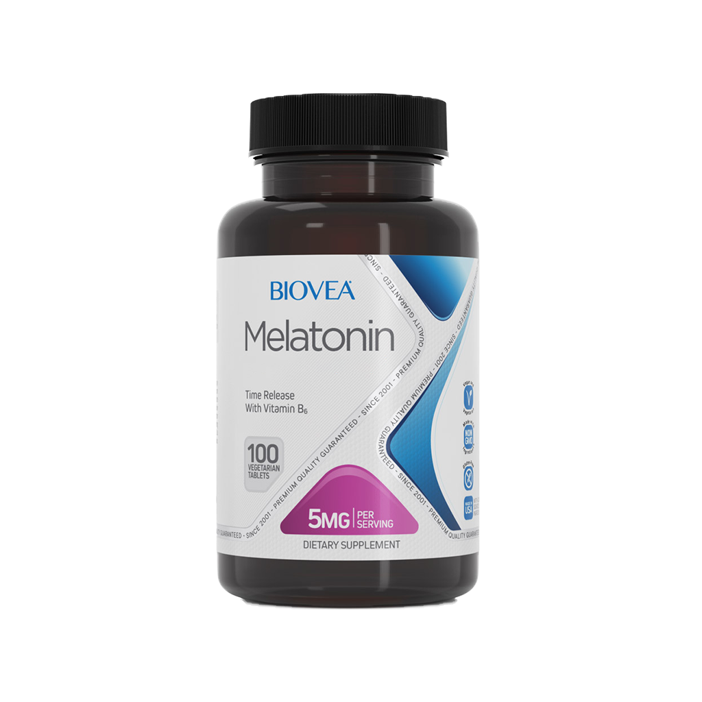 Melatonin Time Release 5mg (100 tabletter)