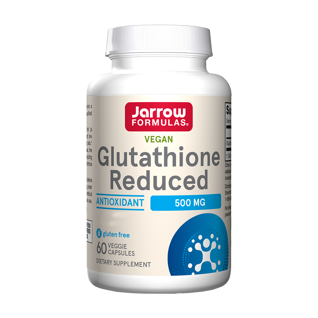jarrow formulas reduceret glutathion 500 mg 60 kapsler 1