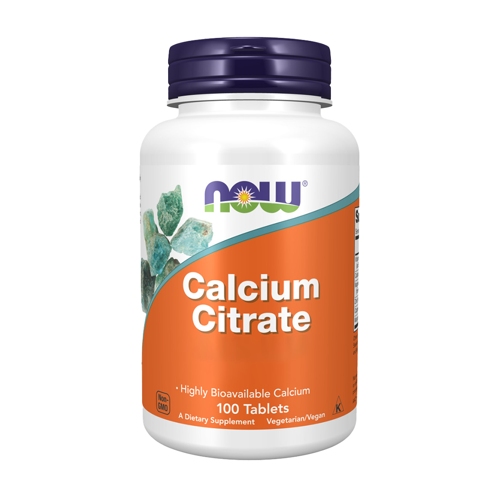 now foods calcium citrat 100 tabletter front end