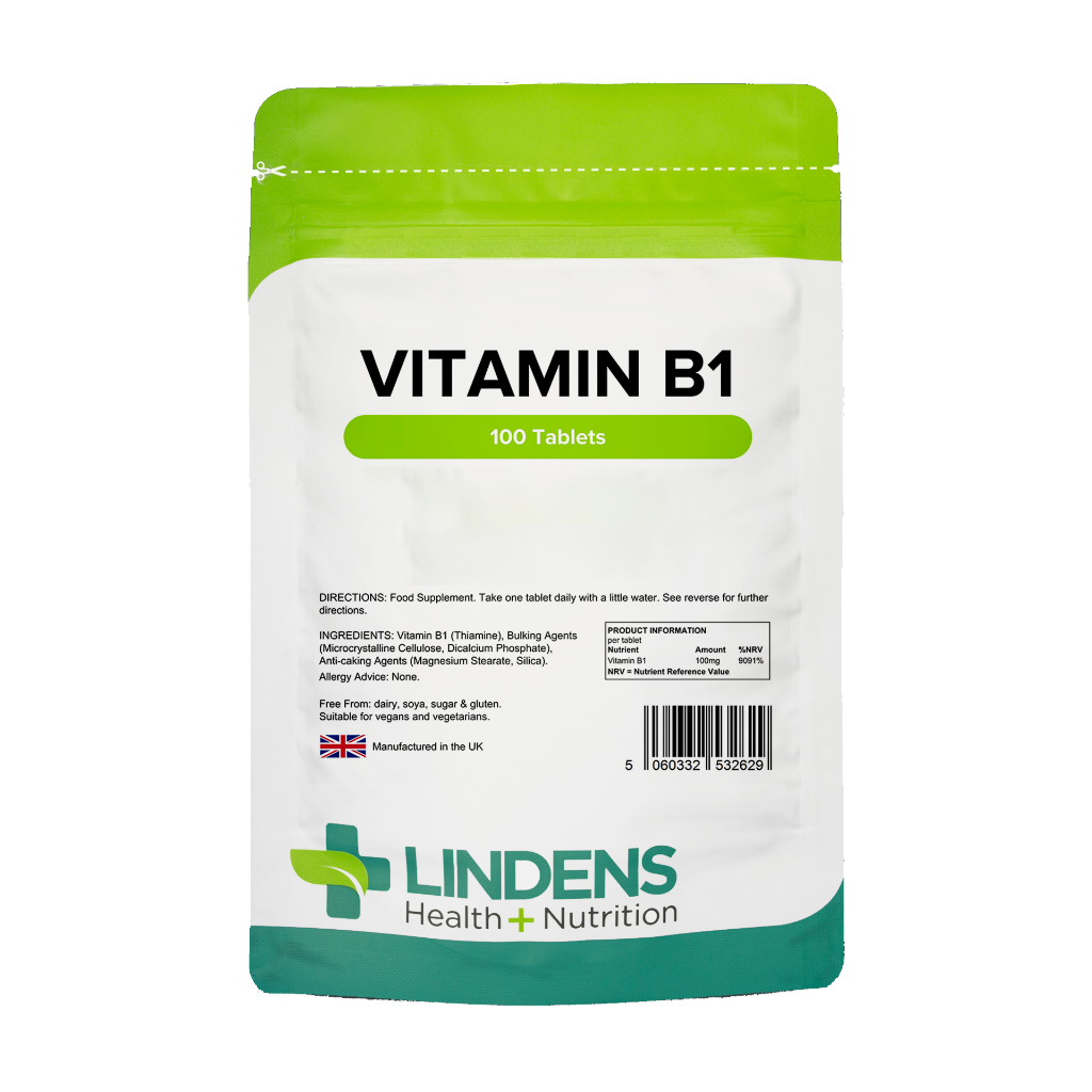 lindens vitamine b1 100mg 100 tabletten