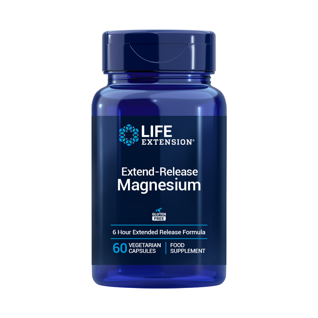 life extension extend release magnesium 60 kapsler