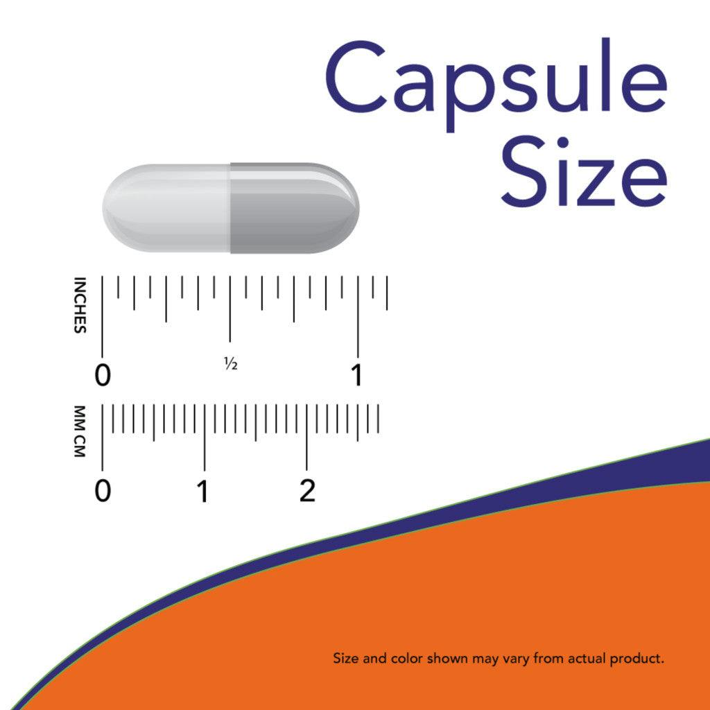 NOW Foods C-vitamin C-1006 capsule how big