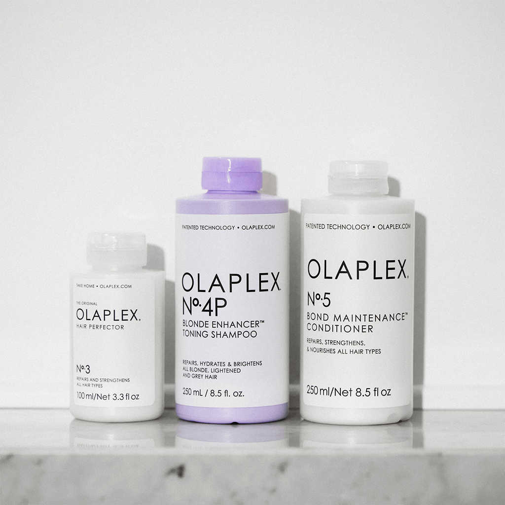 OLAPLEX No.4P Blonde Enhancer Toning Silver Shampoo (250 ml.) care
