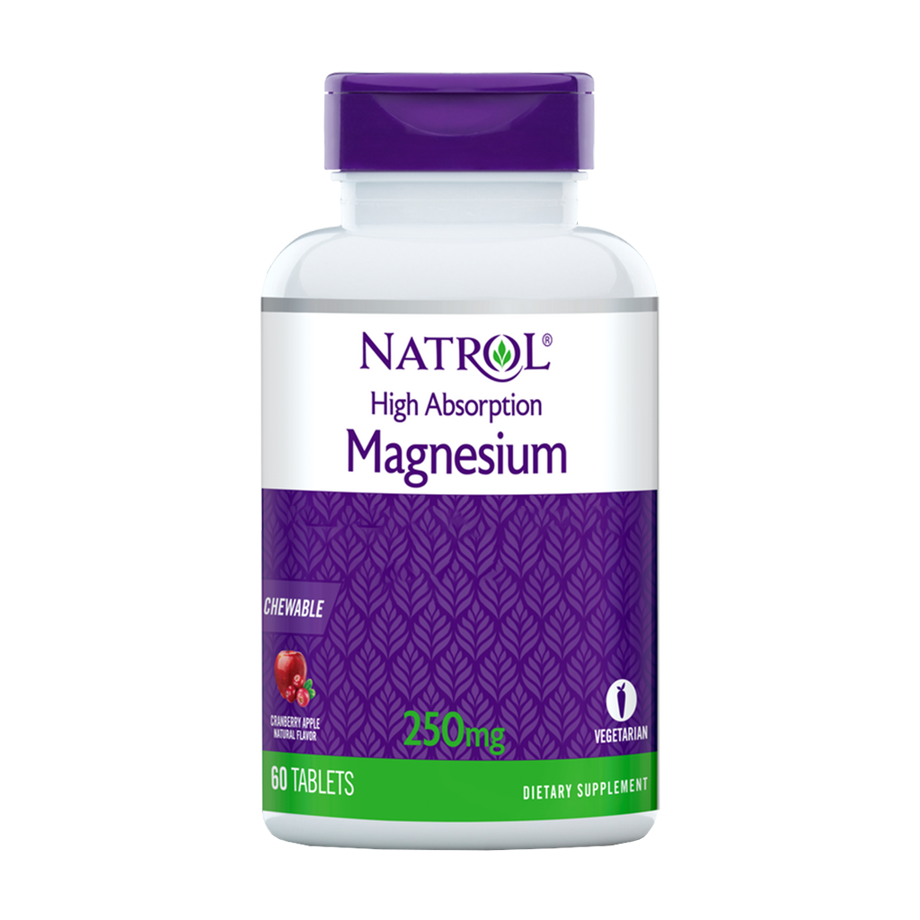 natrol magnesium tyggetablet 60 tabletter 1