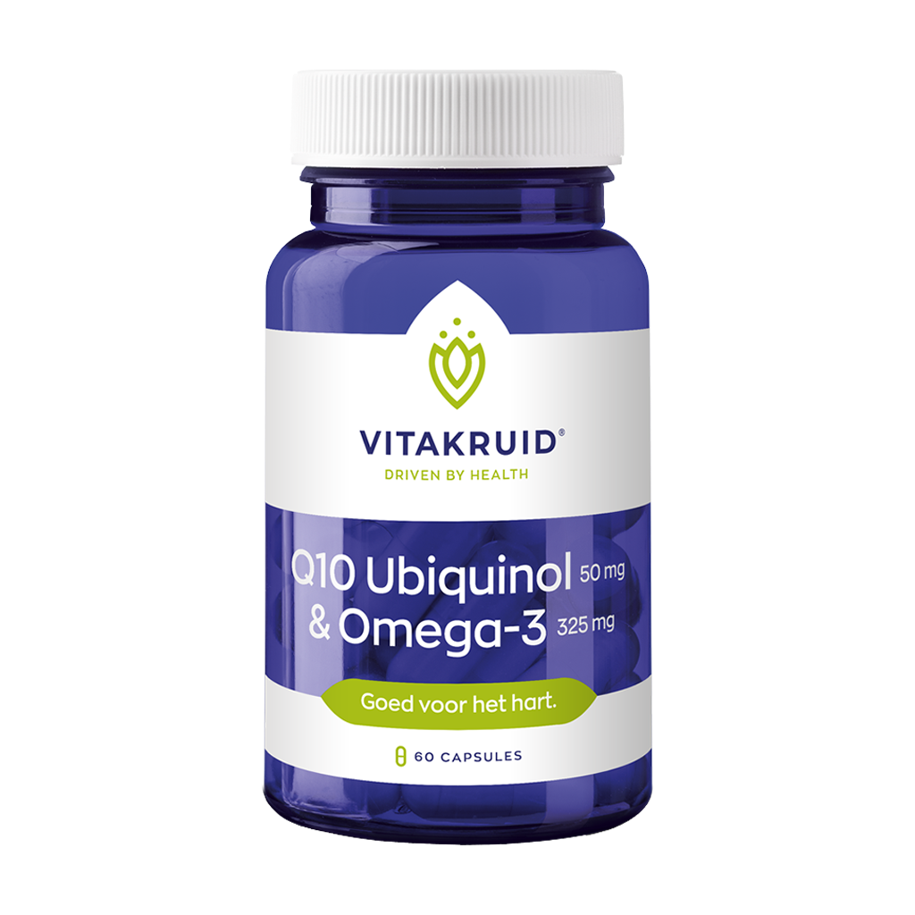 vitakruid q10 ubiquinol omega 3 60 kapsler 1