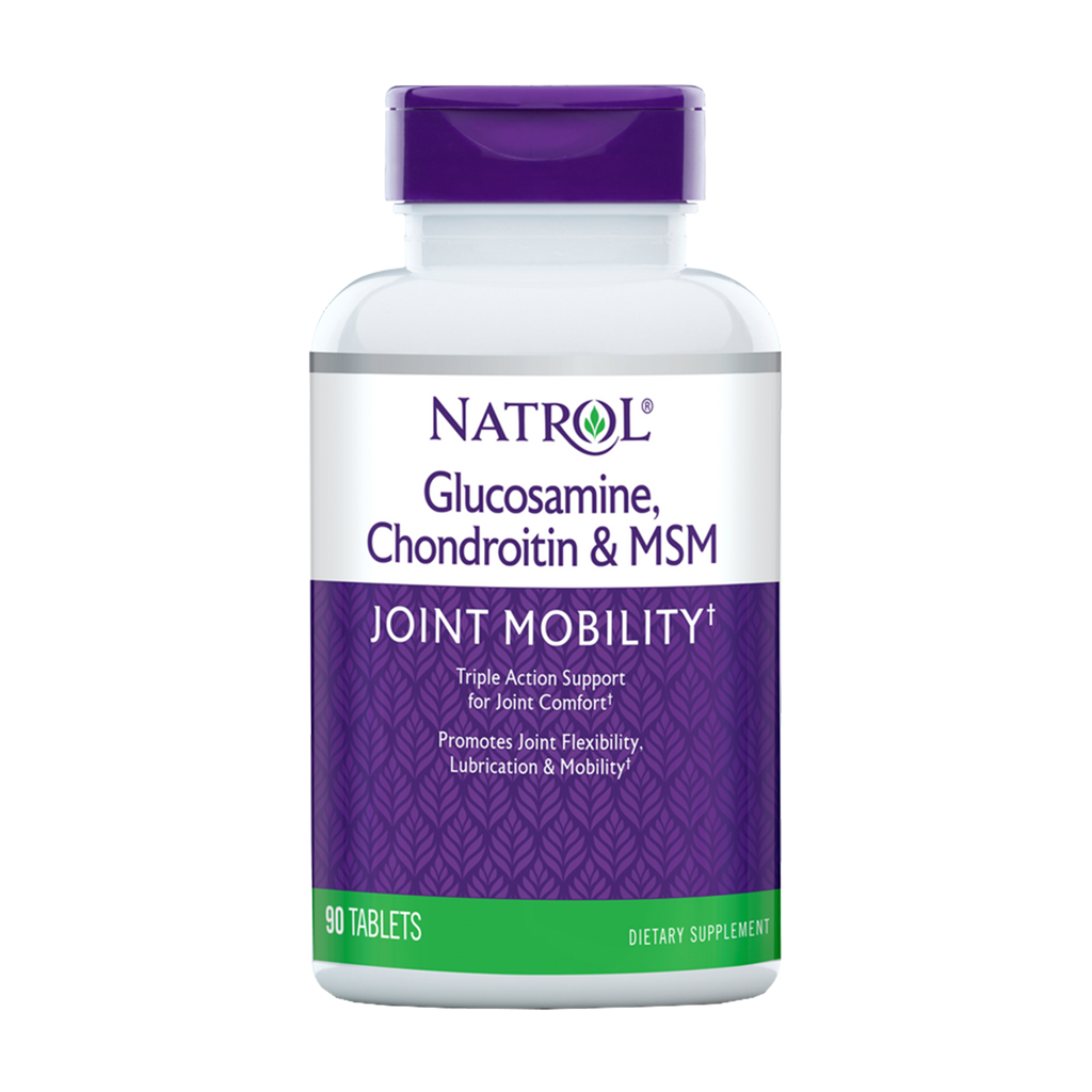 natrol glucosamin chondroitin msm 90 tabletten 1