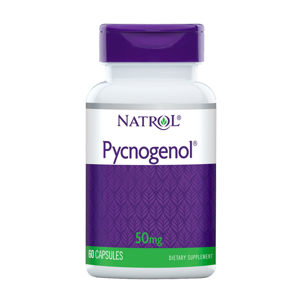 natrol pycnogenol antioxidantbeskyttelse 50 mg 60 kapsler 1
