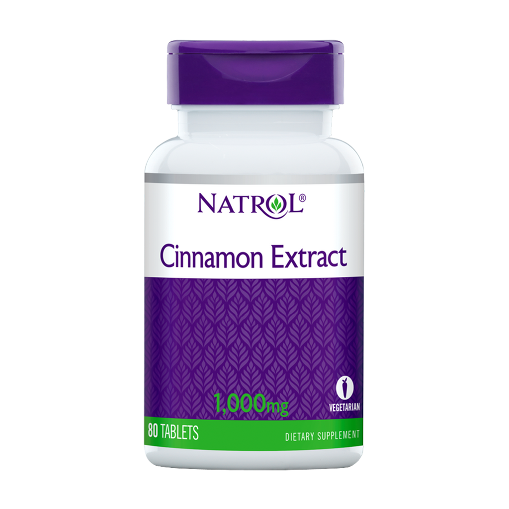 natrol kanelekstrakt 1000 mg 80 tabletter 1