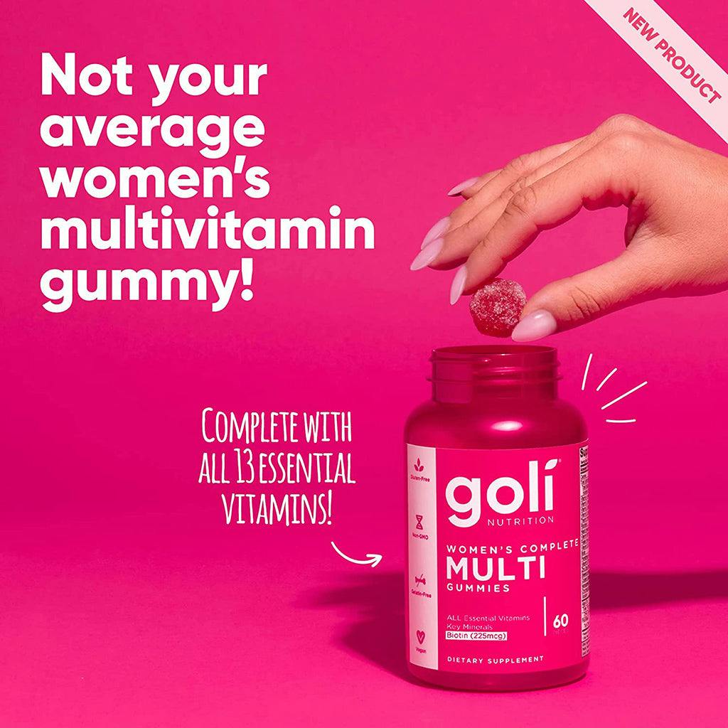 goli women complete multi 60 gummies produkt
