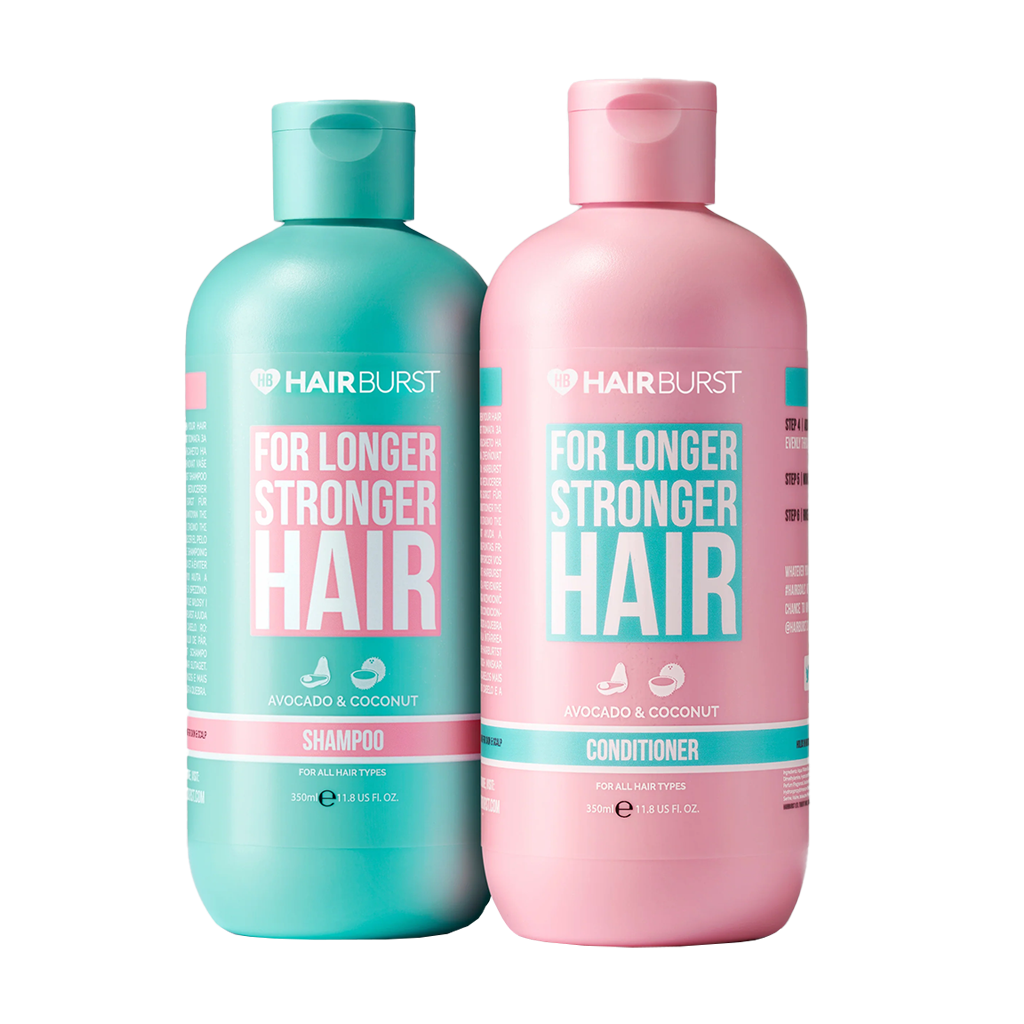 hairburst shampoo balsam duo pack 350ml alle hårtyper