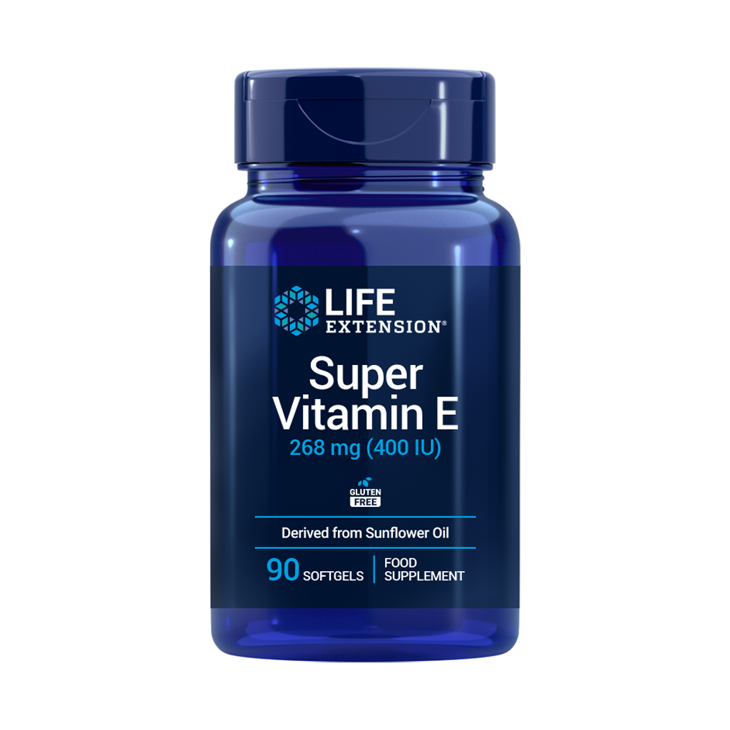 life extension super e-vitamin 90 softgels