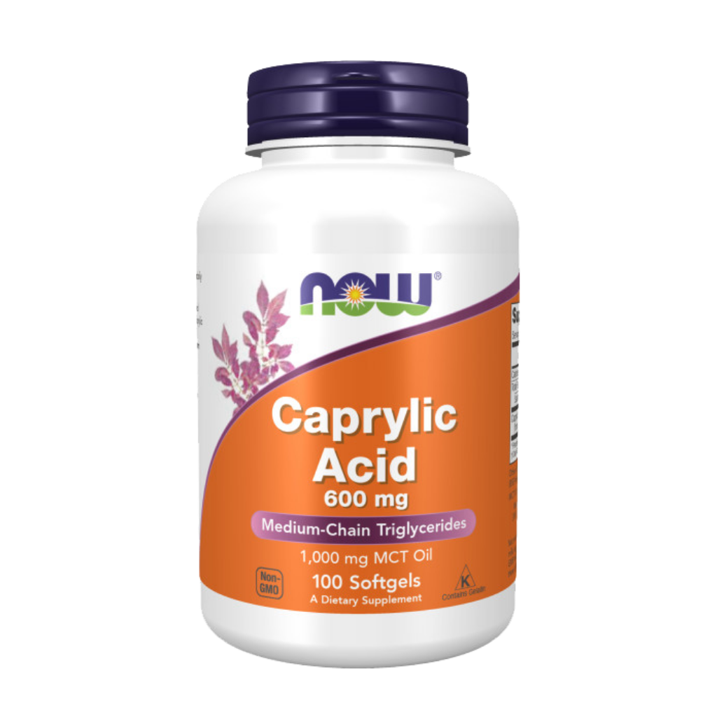 Caprylsyre 600 mg (100 softgels)