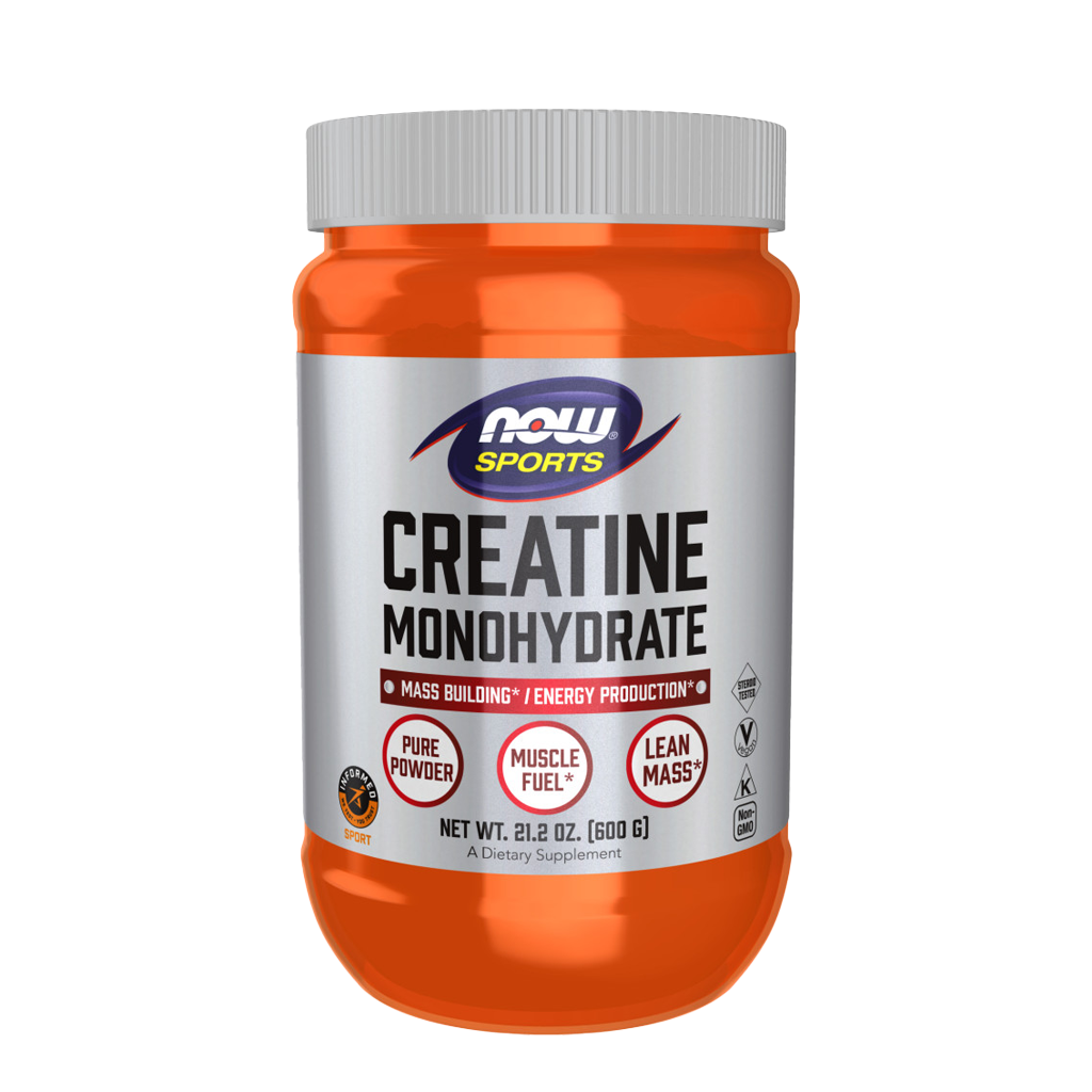 now foods kreatin monohydrat pulver 600gr 1