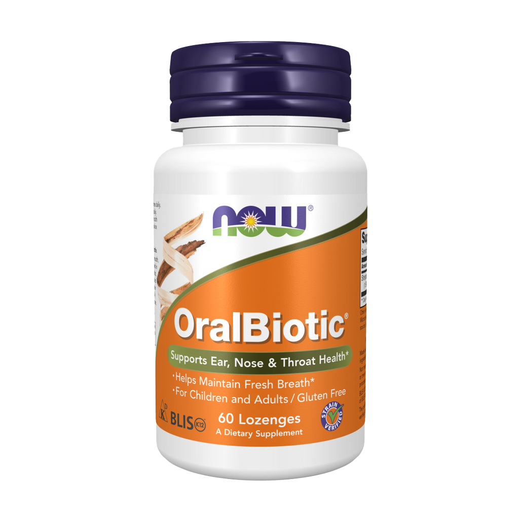now foods oralbiotic 60 sugetabletter 1