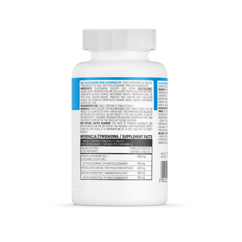 ostrovit glucosamin msm chondroitin 90 tabletter backend