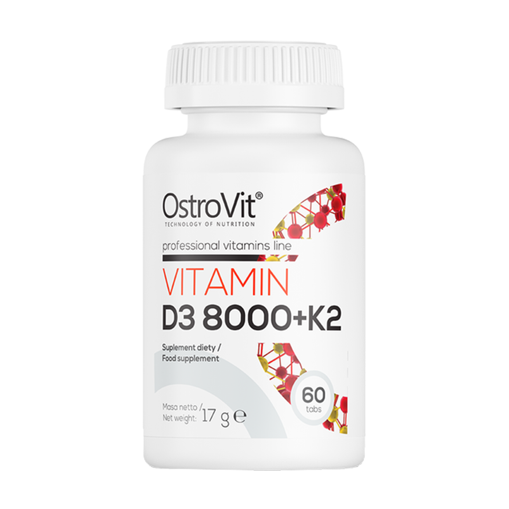 ostrovit vitamin d3 8000iu k2 60 tabletter 1