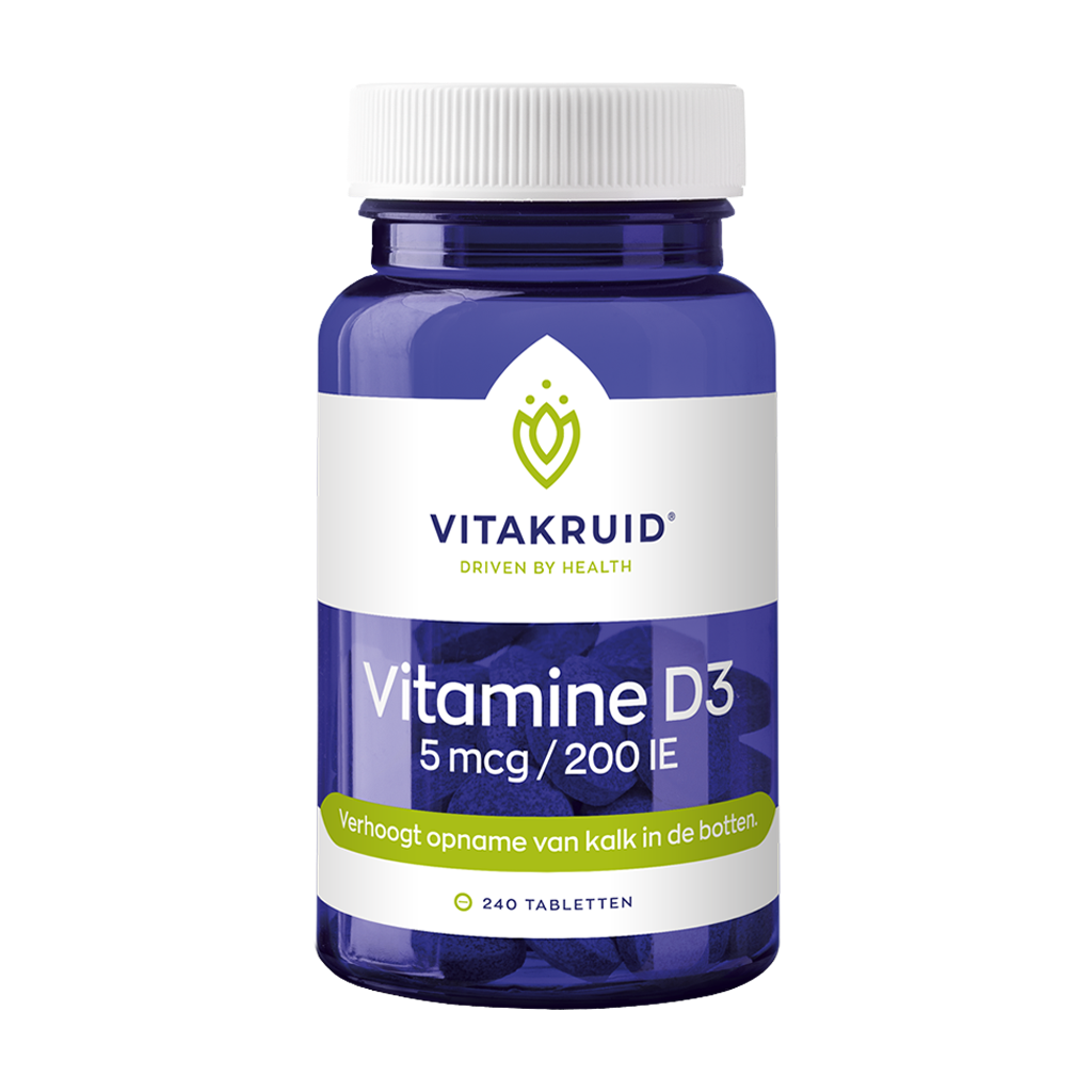 vitakruid vitamin d3 5 mcg 240 tabletter 1
