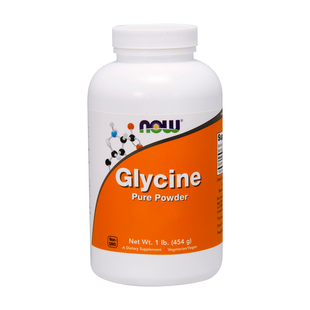 NOW Foods Glycine Pure Powder (454 gr) pot