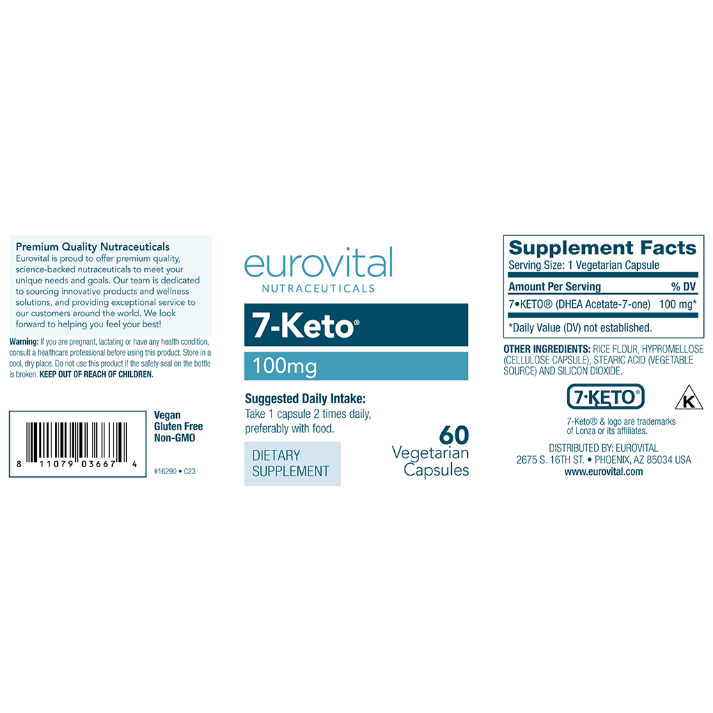 eurovital 7 keto dhea 100 mg 60 kapsler 2