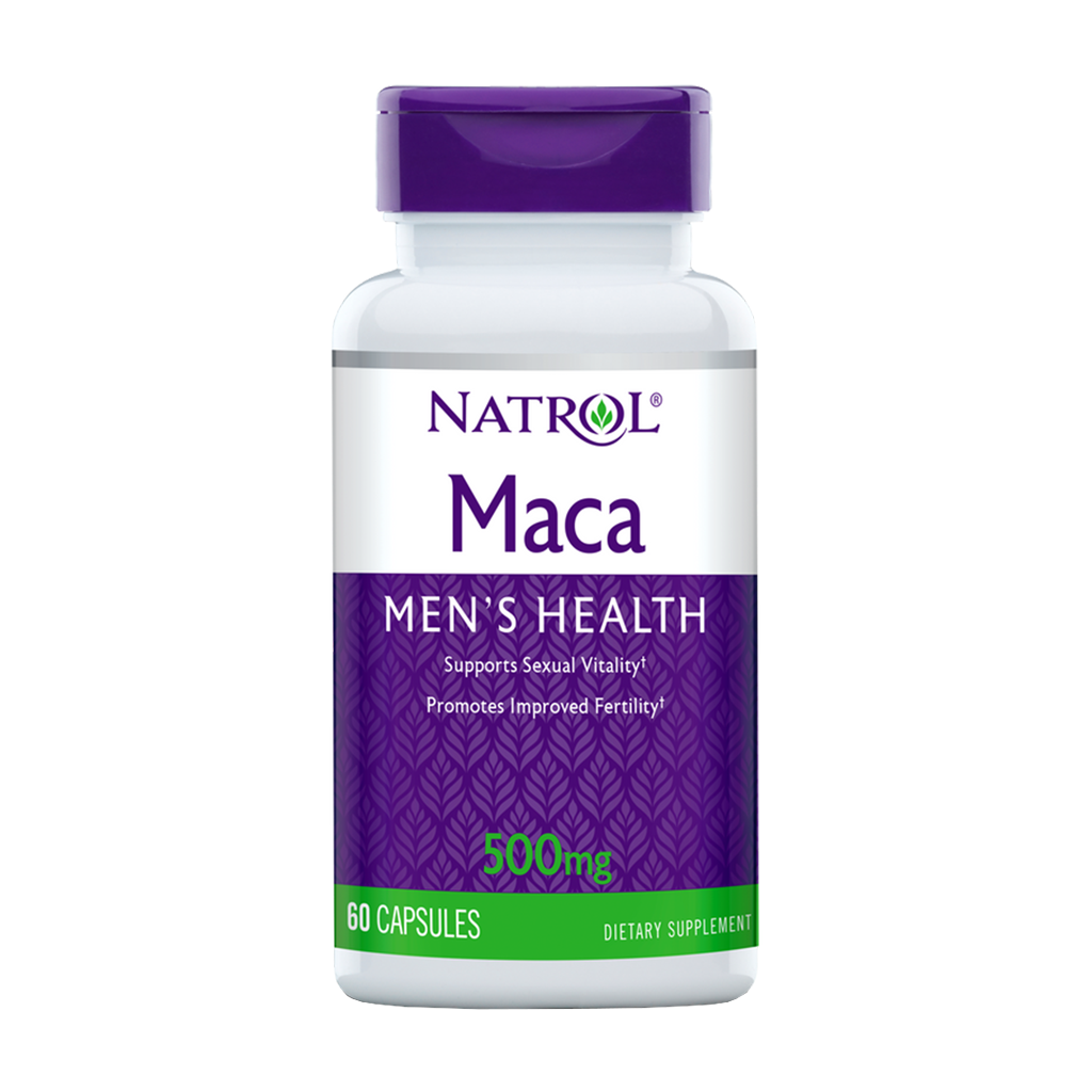 natrol maca mens health 500mg 60 tabletter 1