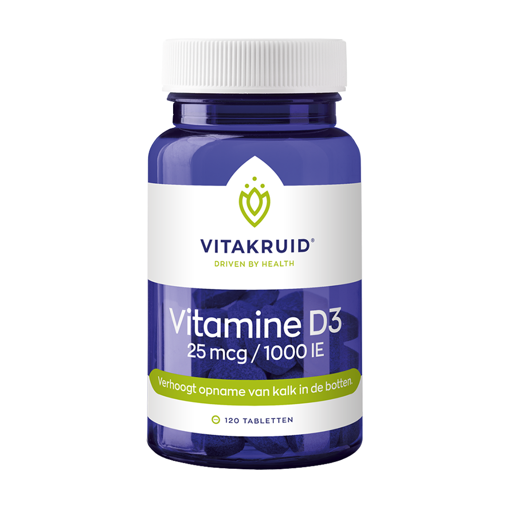 vitakruid vitamin d3 25 mcg 120 tabletter 1