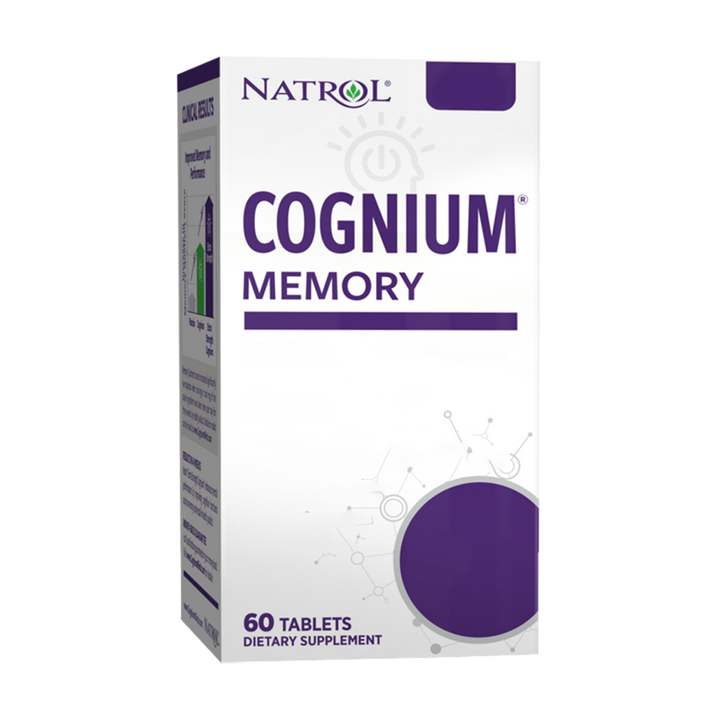 natrol cognium memory ekstra styrke 200 mg 60 tabletter 1