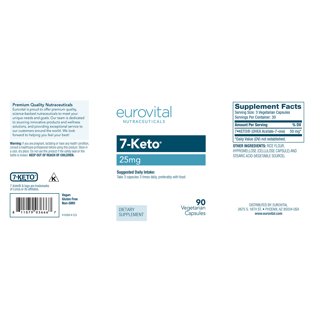 eurovital 7 keto dhea 25 mg 90 kapsler 2