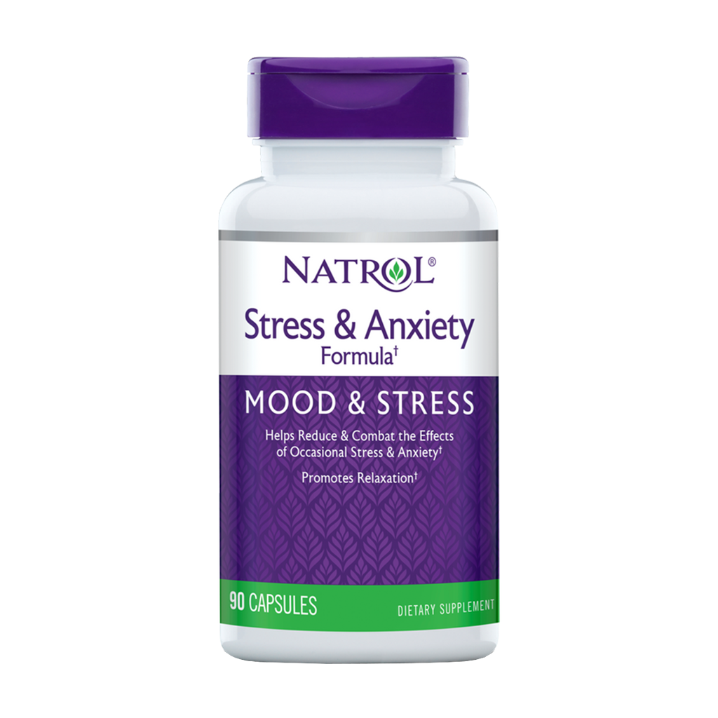 natrol stress anxiety formula 90 kapsler 1