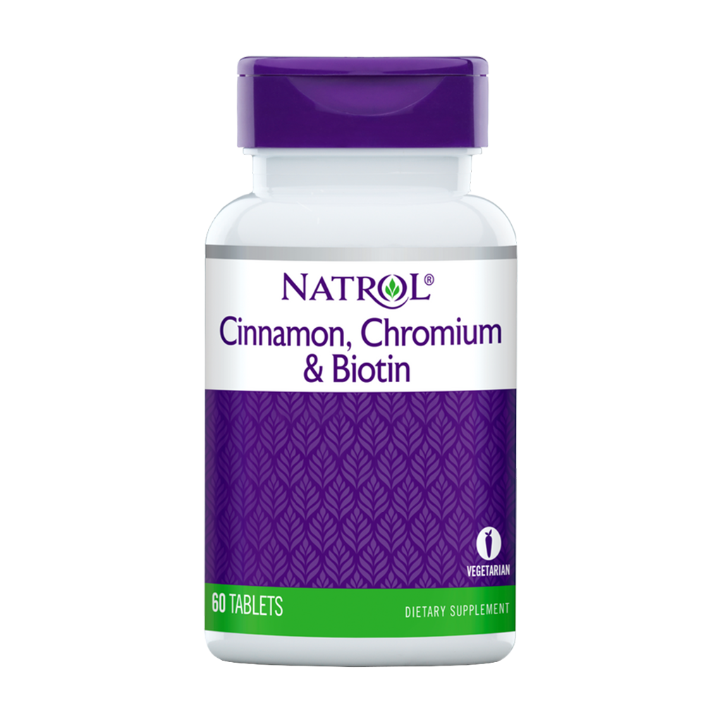 natrol super cinnamon 60 tabletter 1