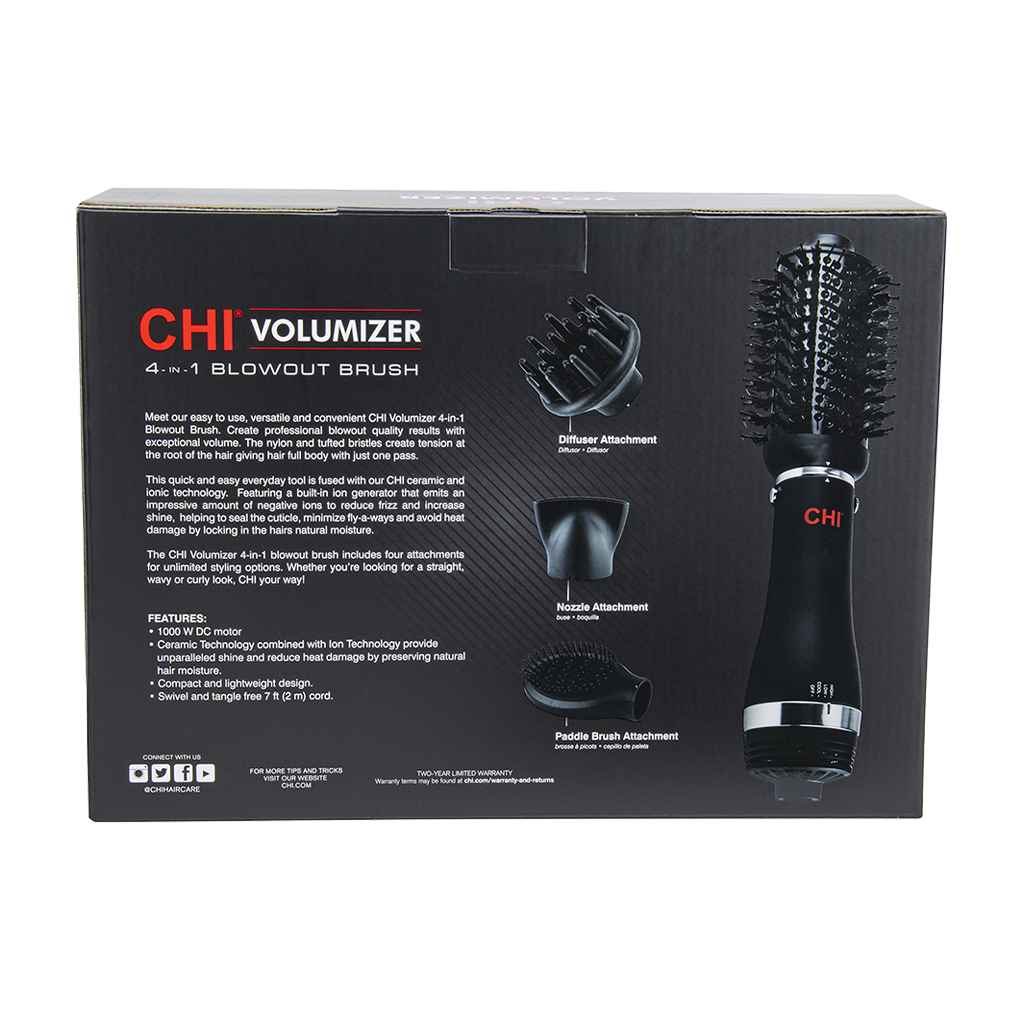 CHI Volumizer 4-i-1 Hårtørrerbørste image 3