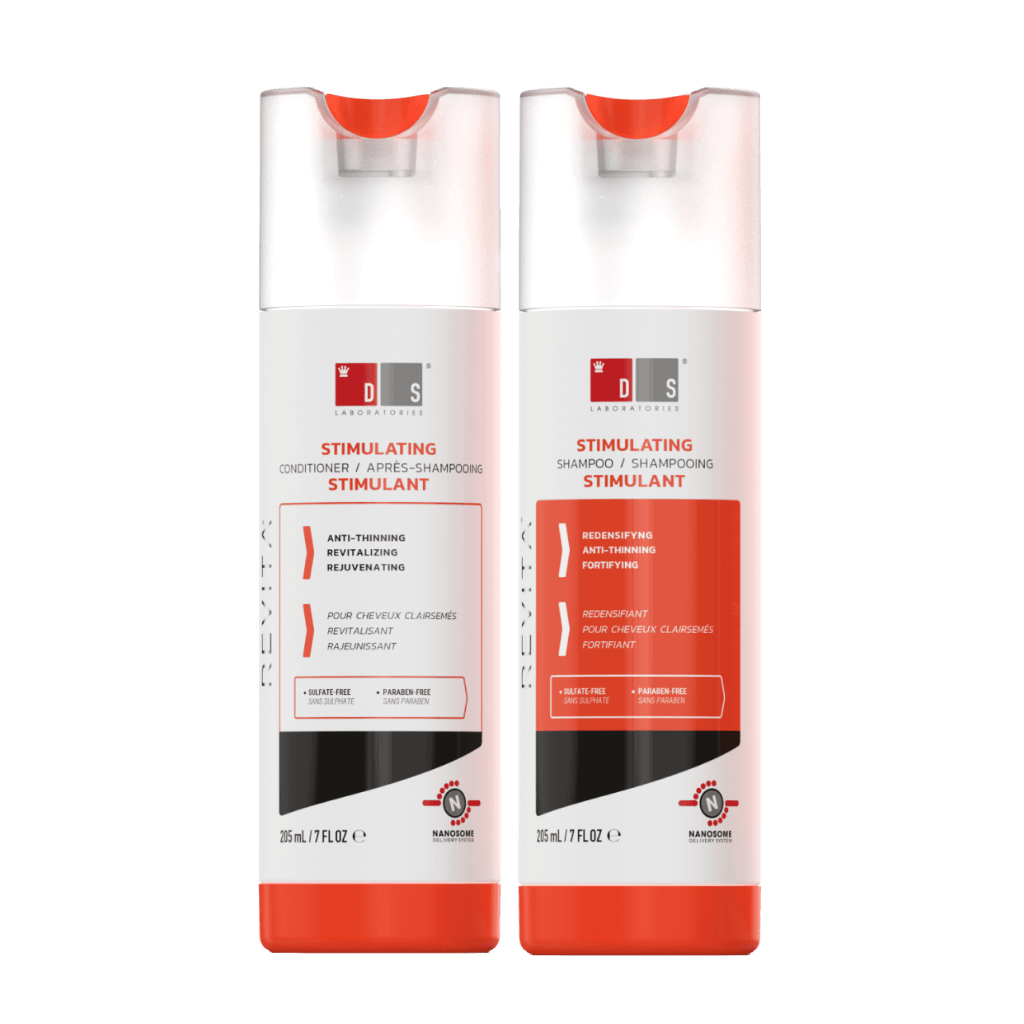 DS Laboratories Revita Shampoo & Conditioner mod hårtab til sæt (2x 205 ml.) front