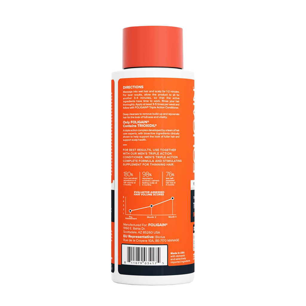 FOLIGAIN Anti-hårtab shampoo til mænd (473 ml.) side