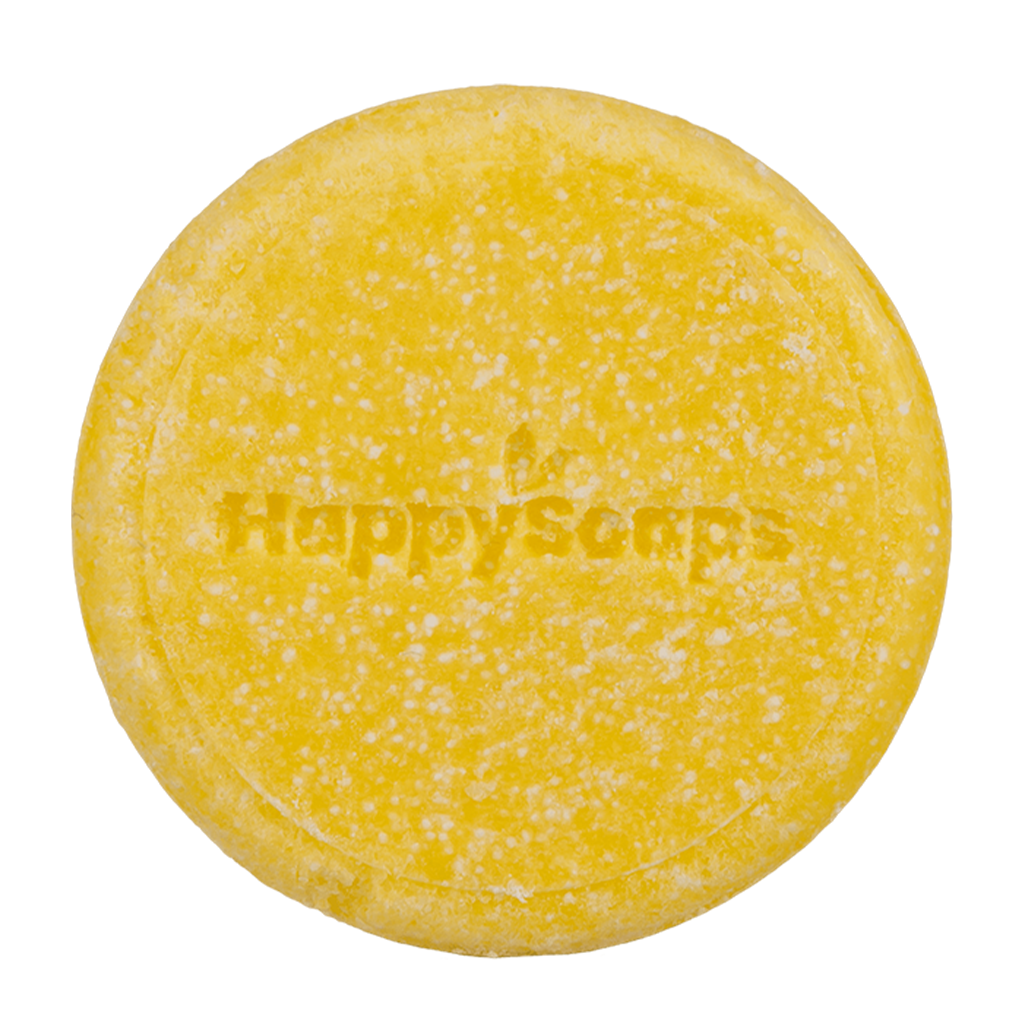 HappySoaps Chamomile Down & Carry On Shampoo Bar (70 gram) side