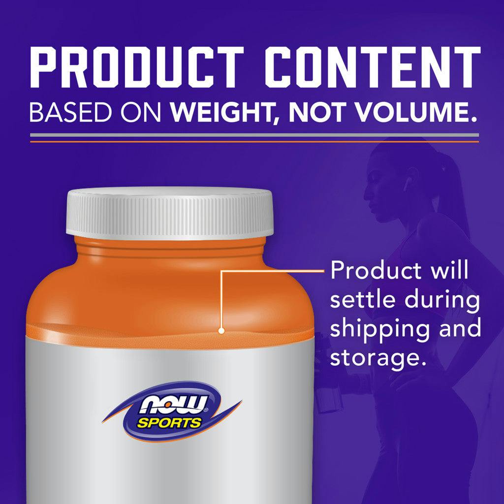 NOW Sports L-Ornithine Poeder 227 gram Product Content