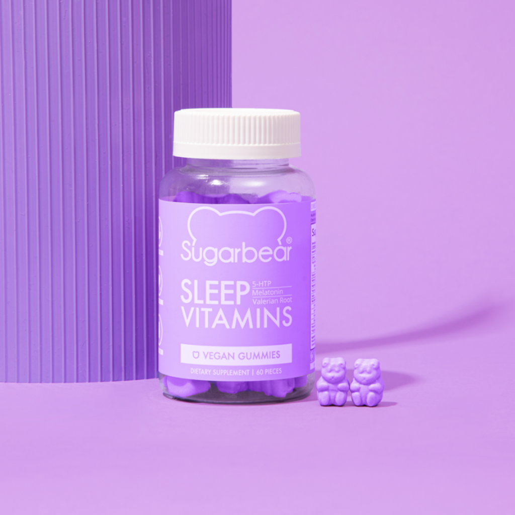 SugarBear Sleep Vitamins 3 måneders gavepakke side