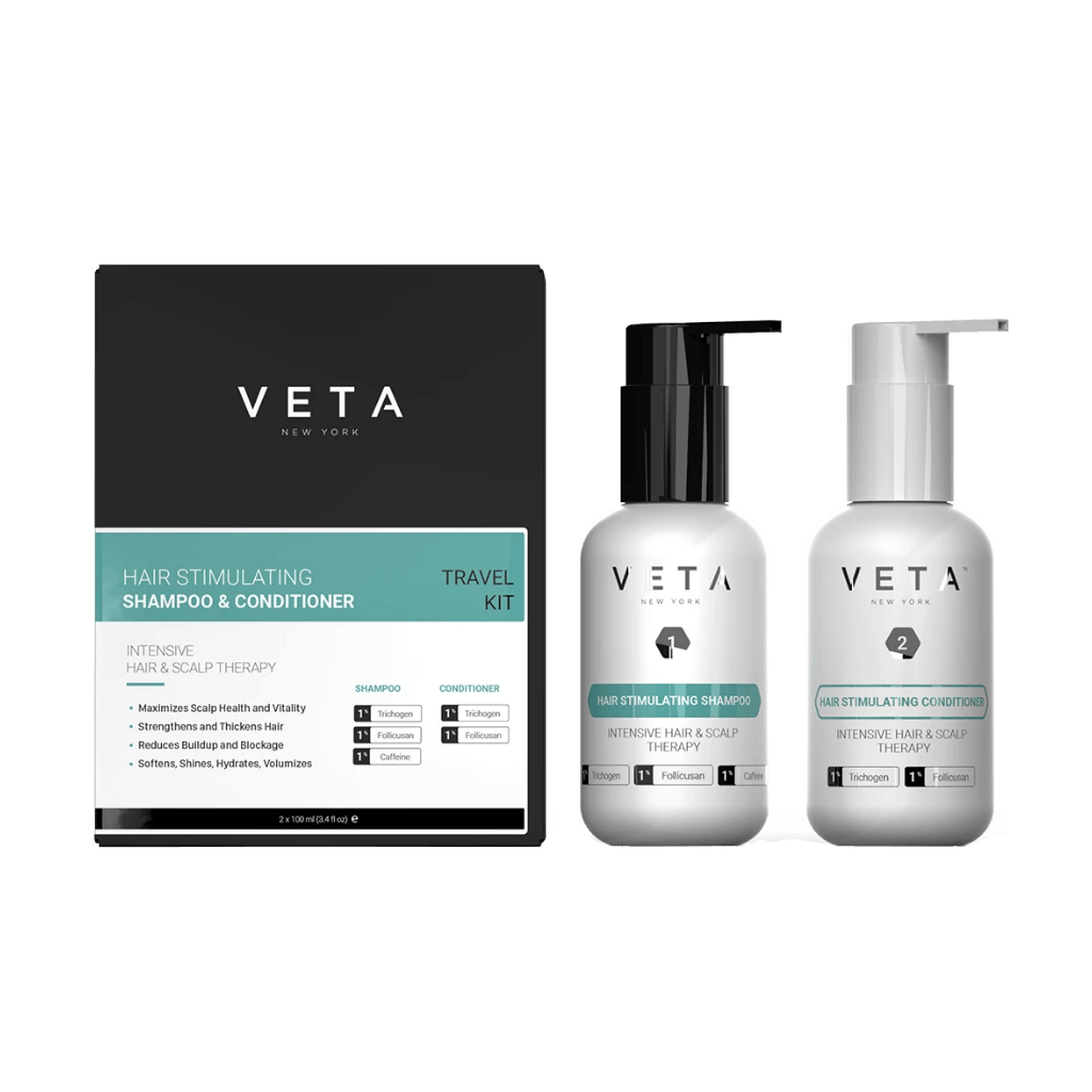VETA shampoo + conditioner rejsesæt (2x 100 ml.) front